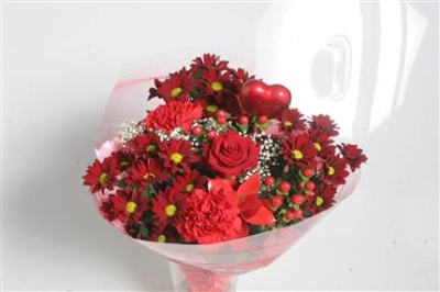 Rosy Red Bouquet